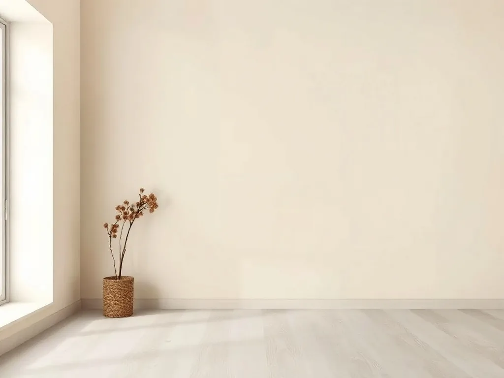 Comment faire soi-même une peinture beige qui tient sur un mur entier