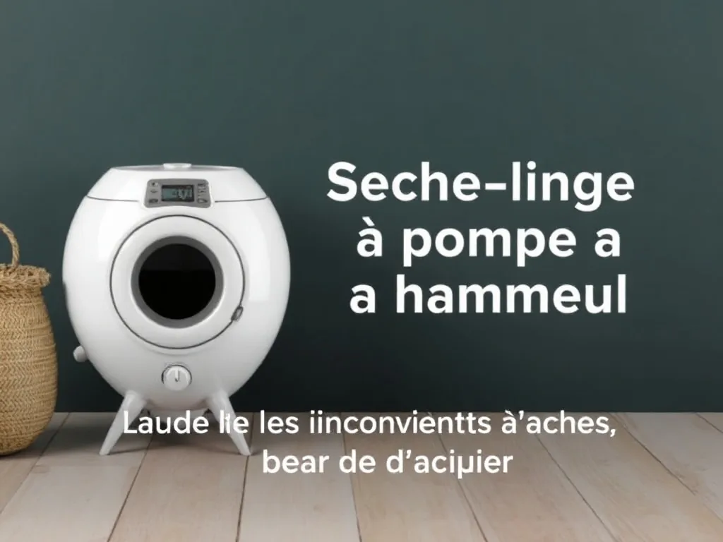 Sèche-linge à pompe à chaleur : les inconvénients à connaître avant d'acheter